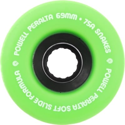 Powell Peralta Snakes Cruiser Skateboard Wheels - green v2 69 (75a) - view large