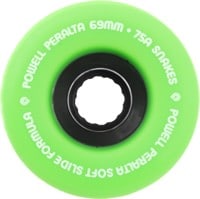 Powell Peralta Snakes Cruiser Skateboard Wheels - green v2 69 (75a)