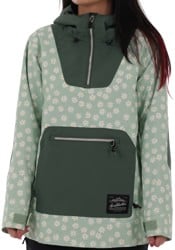 Airblaster Women's Freedom Pullover Jacket - mint daisy