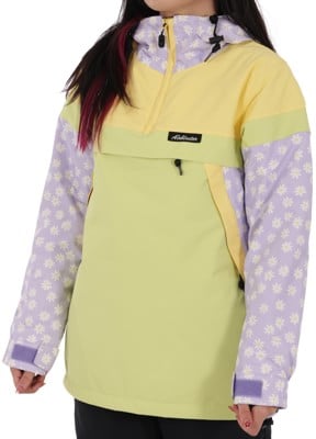 Airblaster Women's Lady Trenchover Insulated Jacket - lavender daisy/daquiri - view large