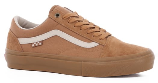 Vans Skate Old Skool Shoes - light brown/gum - view large