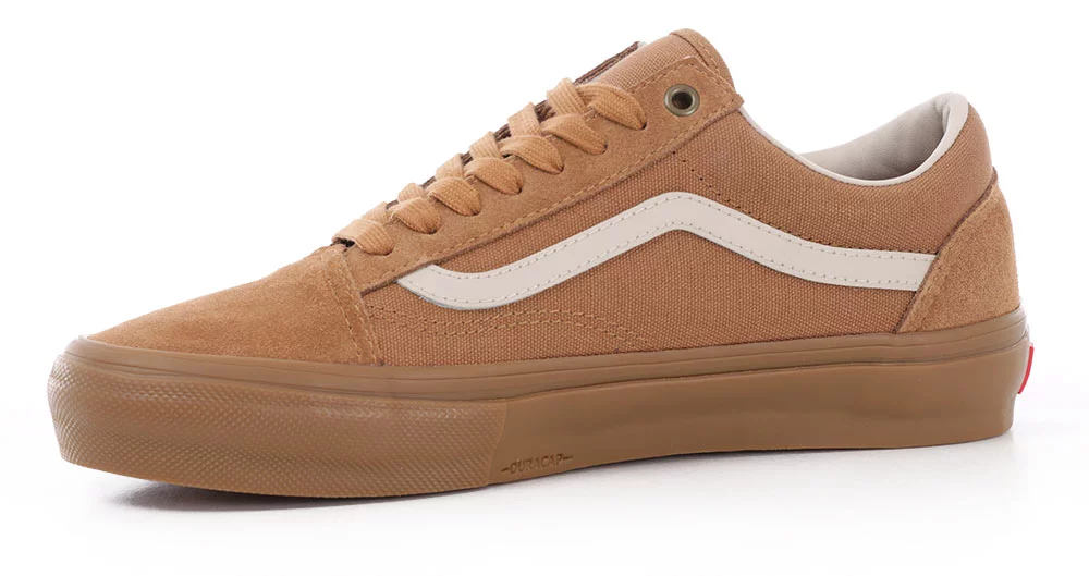 toonhoogte jacht Doe een poging Vans Skate Old Skool Shoes - light brown/gum - Free Shipping | Tactics