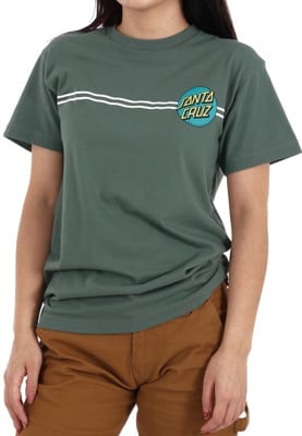 Santa Cruz Women's Other Dot T-Shirt - royal pine - view large