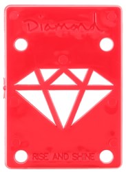 Diamond Supply Co Rise & Shine Riser Pads - red