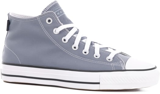 Converse Chuck Taylor All Star Pro Mid Skate Shoes - lunar grey/white/black - view large