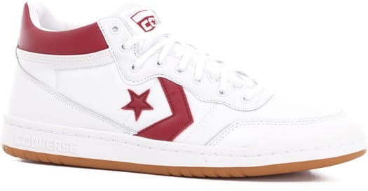 Converse Fastbreak Pro Skate Shoes - white/team red/white - view large