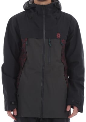 Airblaster Beast 3L Jacket - black/crimson terry - view large