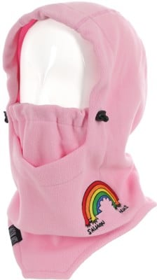 Salmon Arms Fleece Hood - rainbow pink - view large