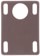 Dooks Shock Pad Skateboard Risers - brown