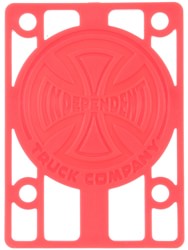 Independent Genuine Parts Skateboard Riser Pads - red v1