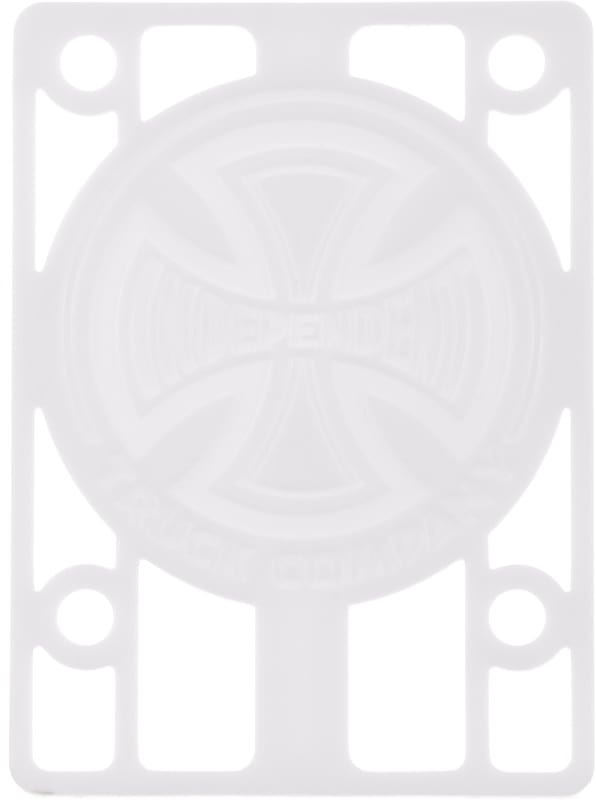 Independent Genuine Parts Skateboard Riser Pads white v1 Tactics