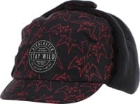 Airblaster Air Flap Cap Hat - crimson terry