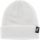 Crab Grab Claw Label Beanie - white