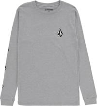 Volcom Iconic Stone L/S T-Shirt - heather grey