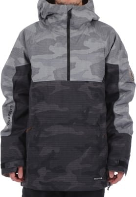 686 Renewal Anorak Insulated Jacket - black camo colorblock - view large