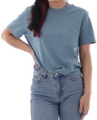 Volcom Women's Pocket Stone T-Shirt - sandy indigo