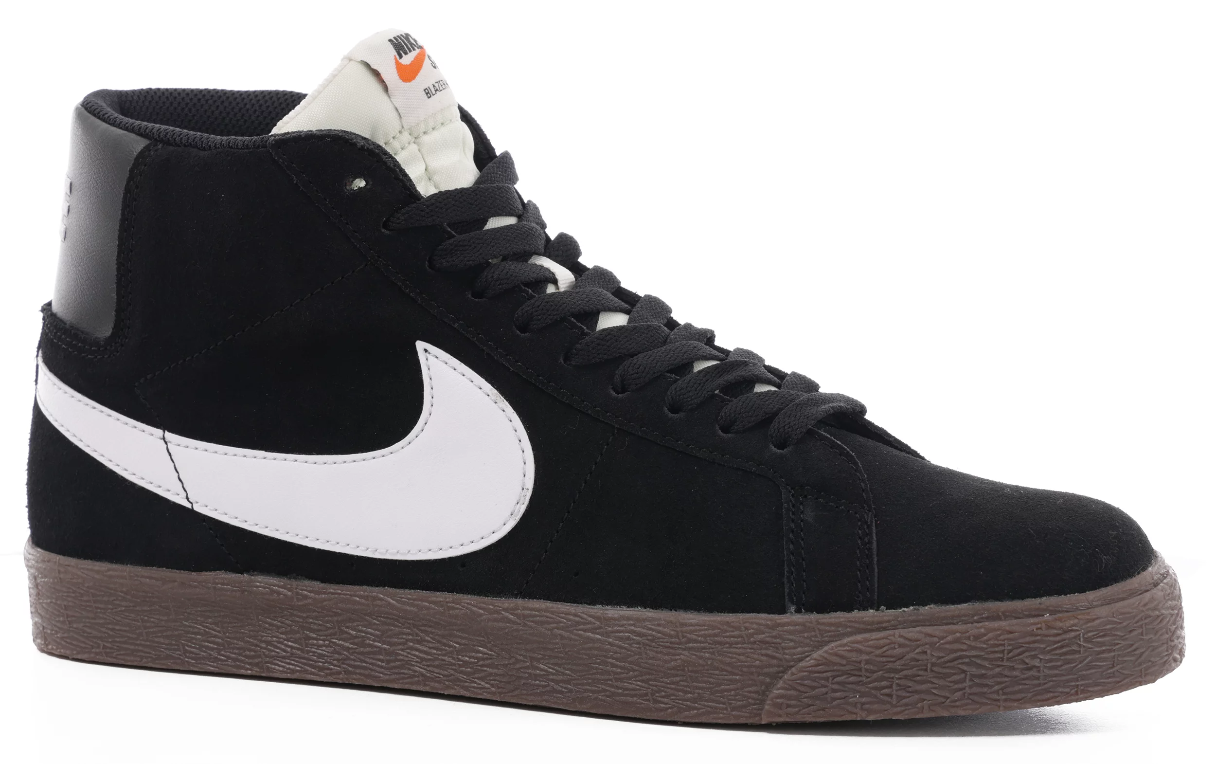 Nike SB Zoom Blazer Mid Skate Shoes - black/white-black-sail Free Shipping |