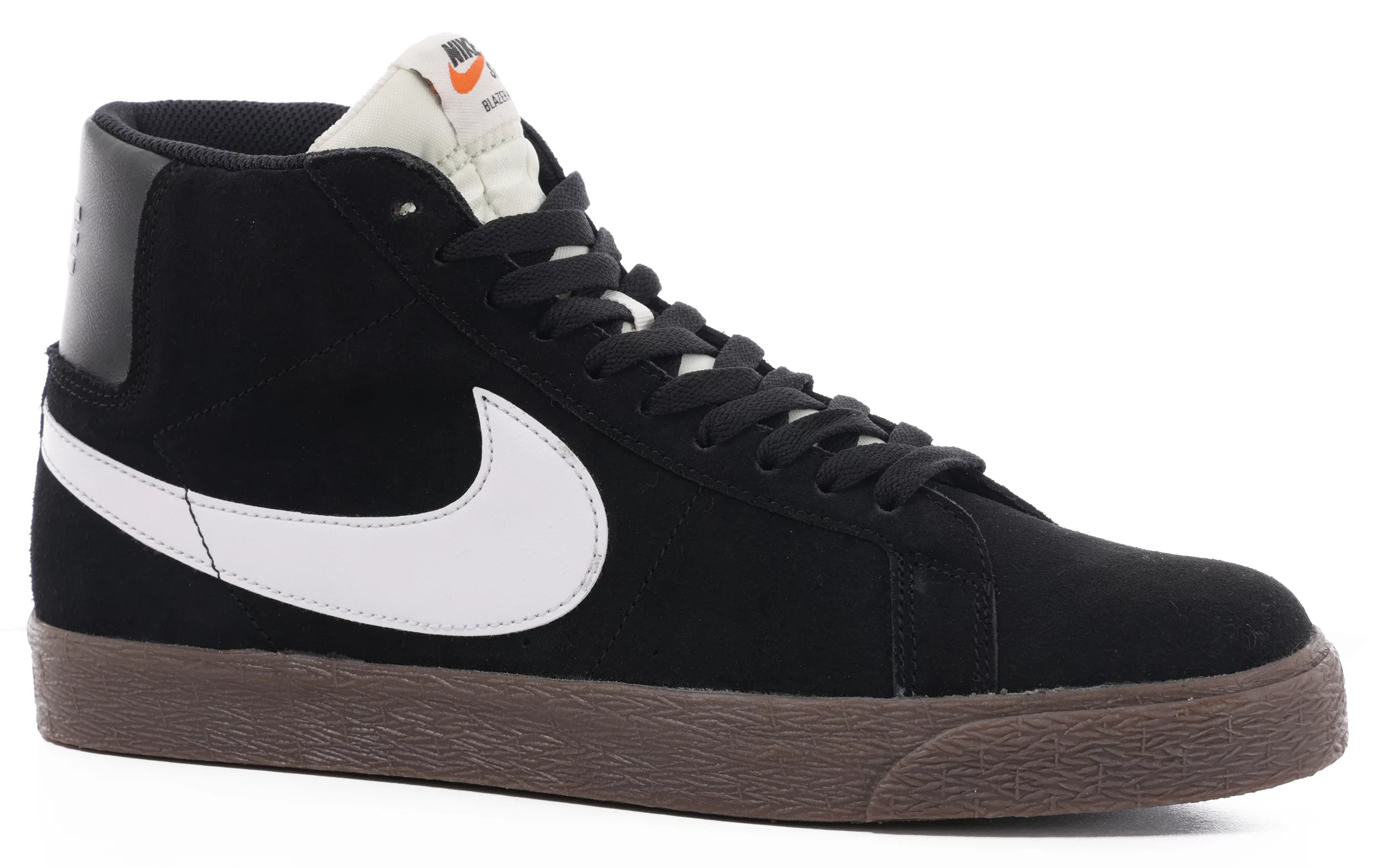 tvilling Suri Adgang Nike SB Zoom Blazer Mid Skate Shoes - black/white-black-sail | Tactics