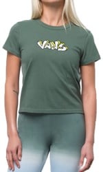 Vans Women's Skate Mini T-Shirt - duck green