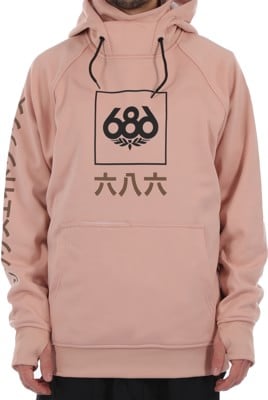 686 Bonded Fleece Hoodie - himalayan pink - view large