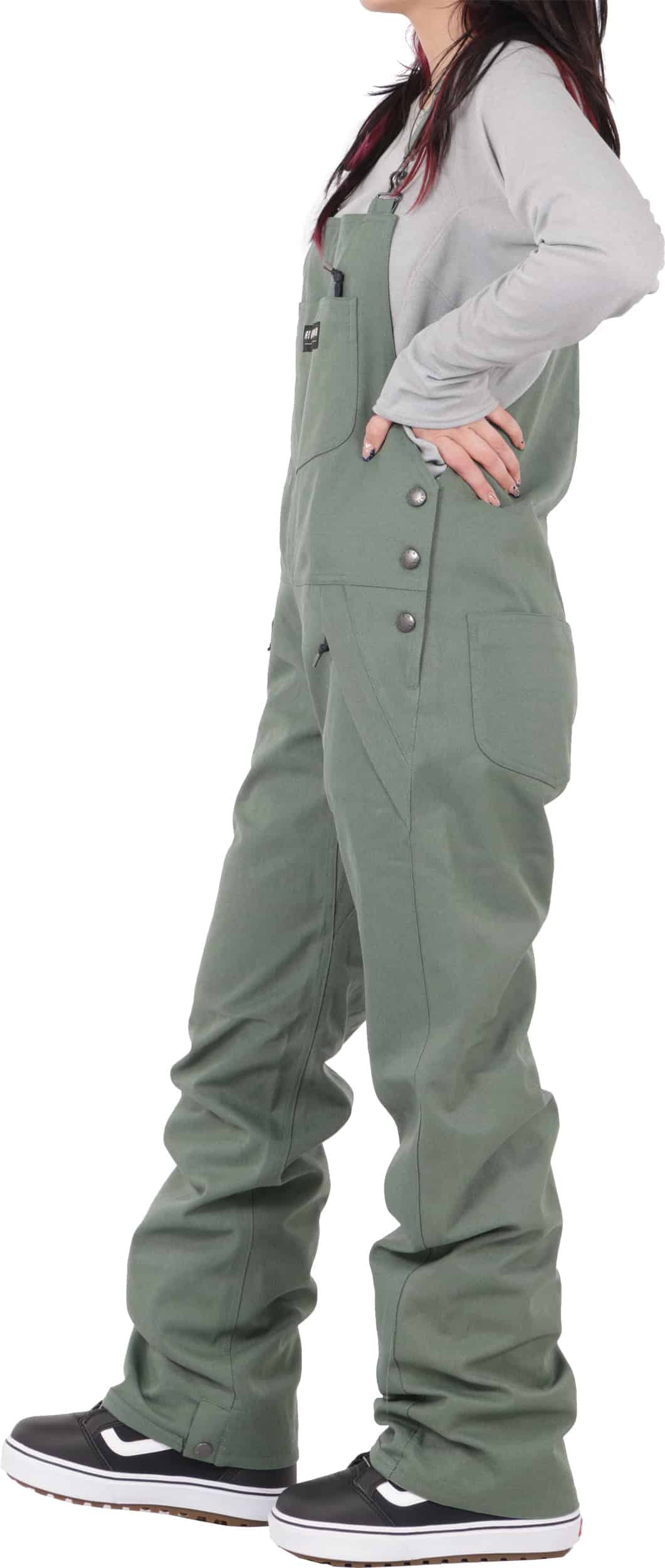 Airblaster Women's Freedom Bib Pants mallard Tactics