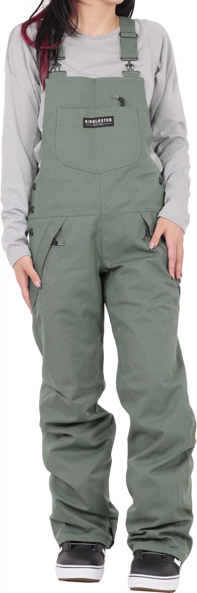 Airblaster Women's Freedom Bib Pants - mallard | Tactics