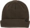 Volcom Sweep Lined Fleece Beanie - dark teak