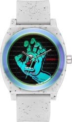 Nixon Time Teller Santa Cruz Watch - concrete/screaming hand