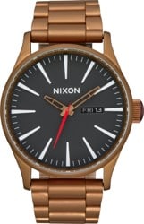 Nixon Sentry SS Watch - bronze/black