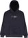 Almost Gronze Collection Hoodie - navy heather - front