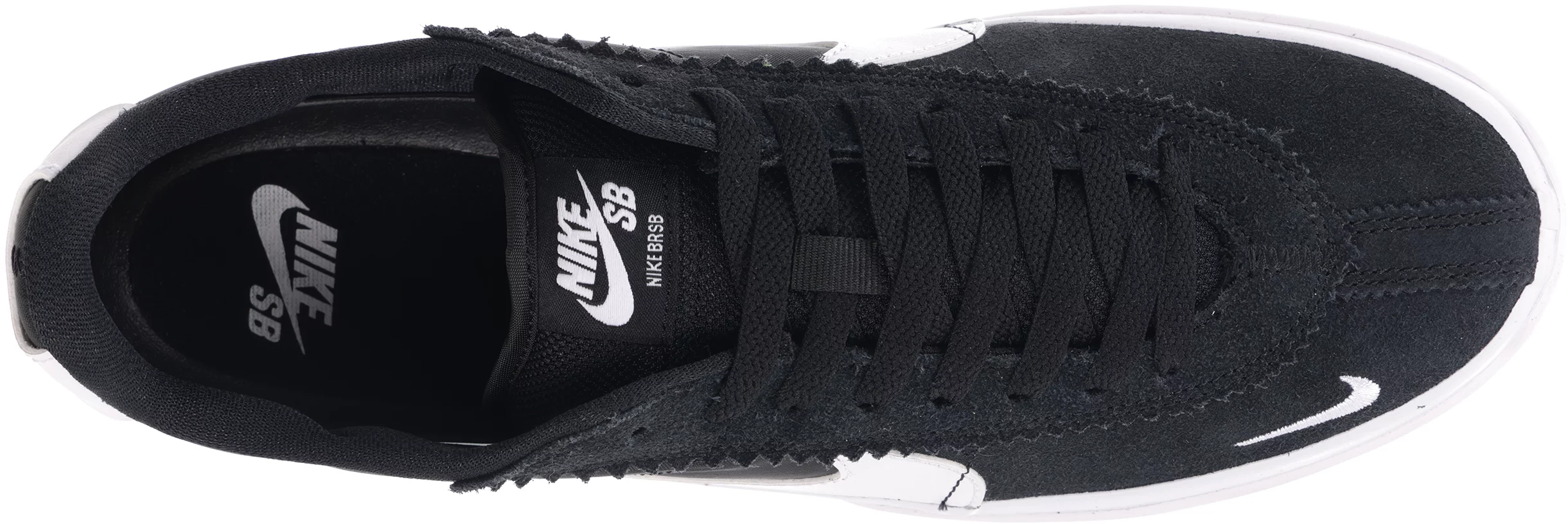 Nike BRSB Skate Sneakers (White/Black)