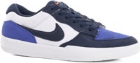 Nike SB Force 58 Skate Shoes - obsidian/obsidian-white-hyper royal