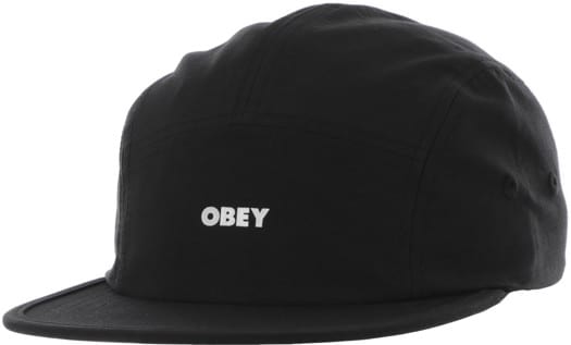 Obey Bold Tech Camp 5-Panel Hat - black - view large