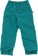 Airblaster Youth Boss Snowboard Pants - teal - reverse