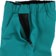 Airblaster Youth Boss Pant - teal - side detail