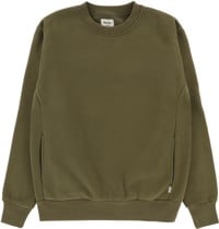 Rhythm Classic Fleece Crew Sweatshirt - olive