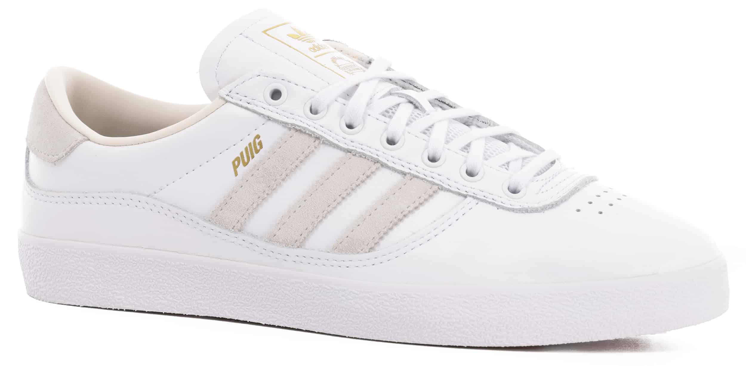 Adidas PUIG Indoor Skate Shoes footwear white/footwear white