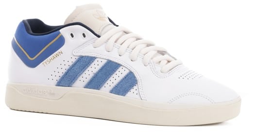 Adidas Tyshawn Pro Skate Shoes - footwear white/customized team royal blue - view large