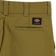 Dickies Regular Straight Skate Pants - green moss - reverse detail