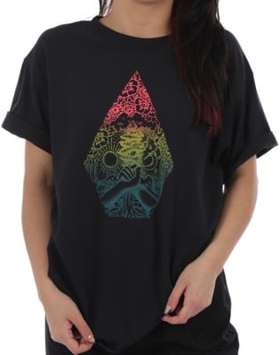 Volcom Women's Stone Tech T-Shirt - black combo - view large