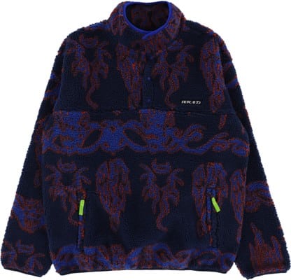 WKND Temple Fleece Jacket - navy/red - view large