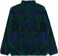 WKND Temple Fleece Jacket - green/blue - reverse