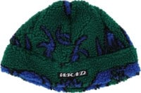 WKND Temple Fleece Beanie - green/blue