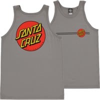 Santa Cruz Classic Dot Tank - concrete grey