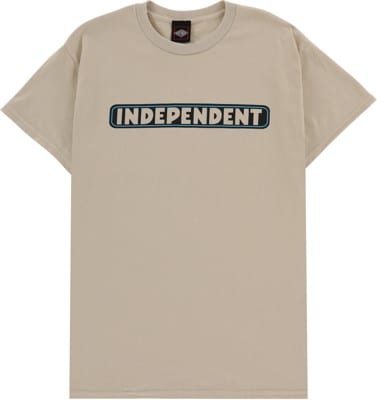 Independent Bar Logo T-Shirt - sand - view large