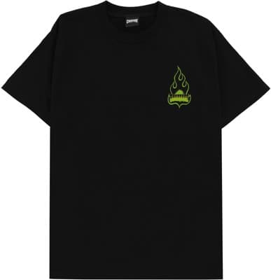 Creature Logo Flame T-Shirt - black - view large