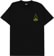 Creature Logo Flame T-Shirt - black