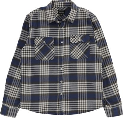 Brixton Bowery Flannel - pacific blue/whitecap/black - view large