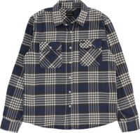 Brixton Bowery Flannel - pacific blue/whitecap/black