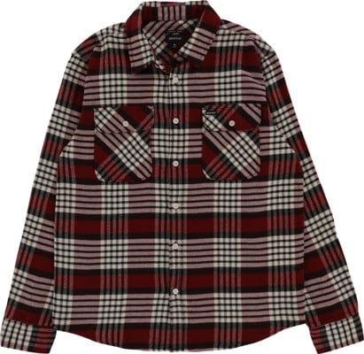 Brixton Bowery Flannel - island berry/whitecap/black - view large